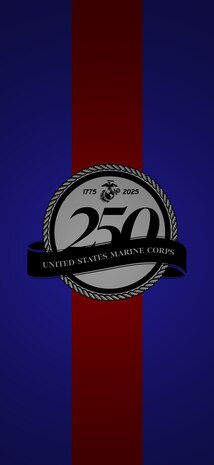 IPhone Wallpaper
&nbsp;&nbsp;&nbsp;&nbsp;&nbsp;&nbsp;&nbsp;&nbsp;&nbsp;&nbsp;&nbsp;&nbsp;&nbsp;
Celebrate the 250th Birthday of the United States Marine Corps by downloading a commemorative wallpaper for your desktop, tablet, or mobile device!!