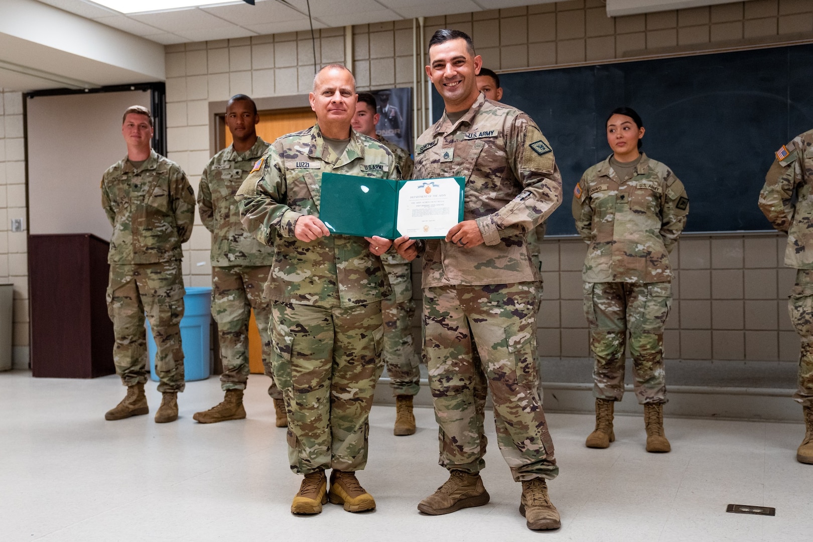 Competitors for the 87th Troop Command announced their winners of this weekends competition.