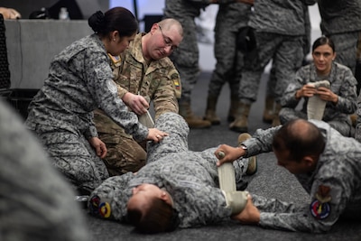South Carolina Guard, Colombian Medics Strengthen Life-Saving Skills at Exercise
