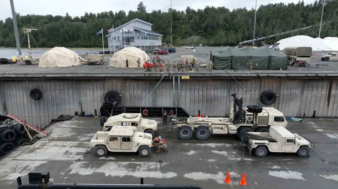 3rd Transportation Brigade (Expeditionary) conducts Arctic Edge training in Alaska