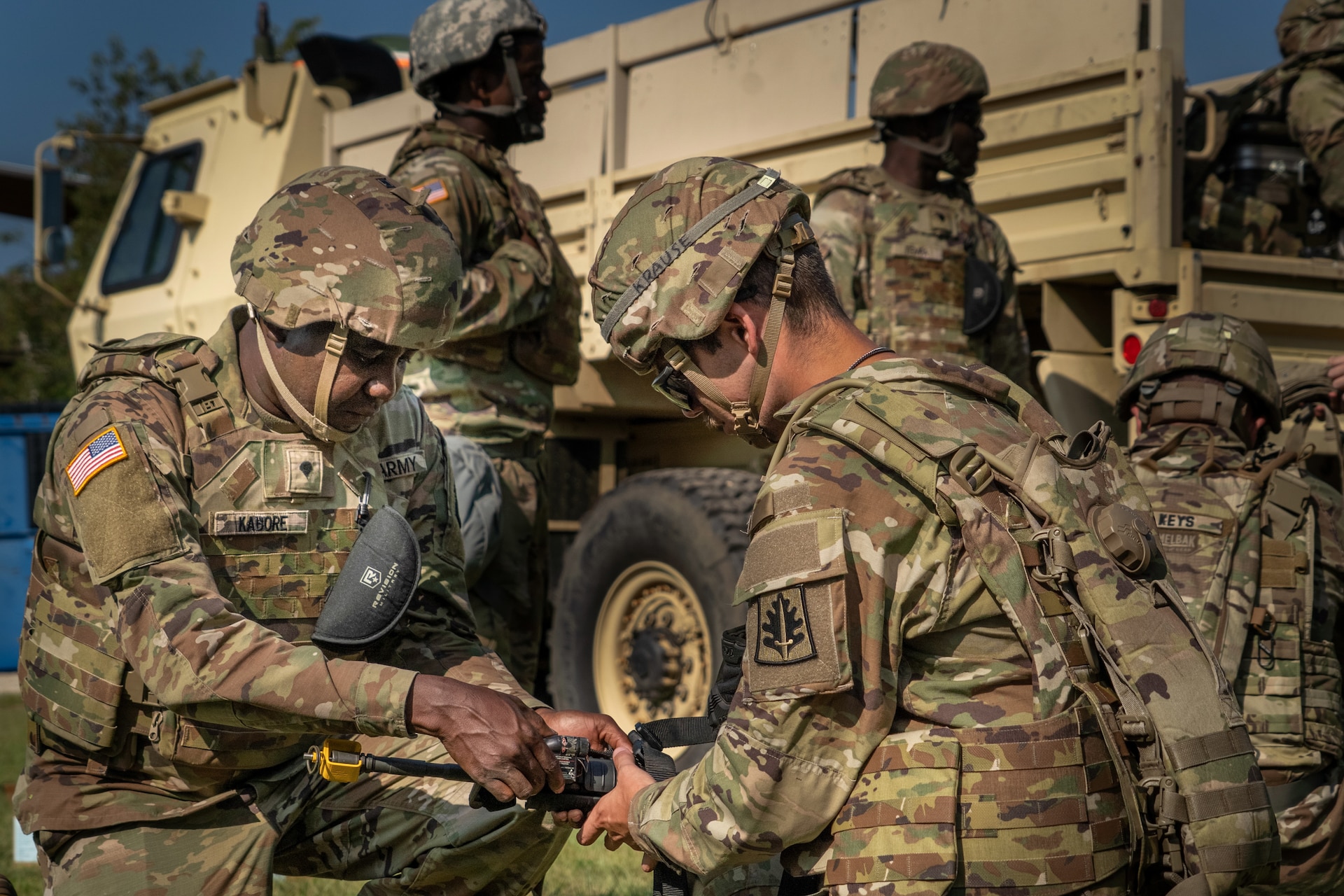 Army Reserve Soldiers bring the thunder in Global Strike