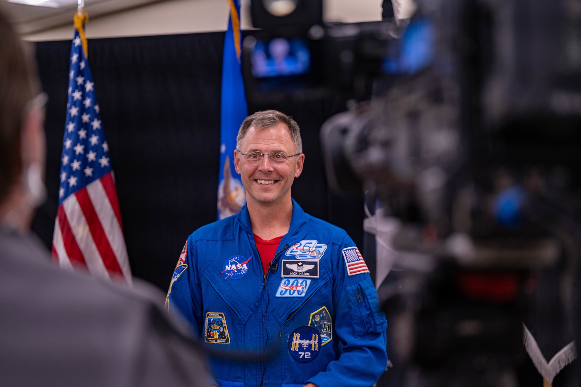 media interviews astronaut