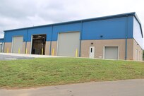 Exterior picture of a new Virginia National Guard maintenance facility