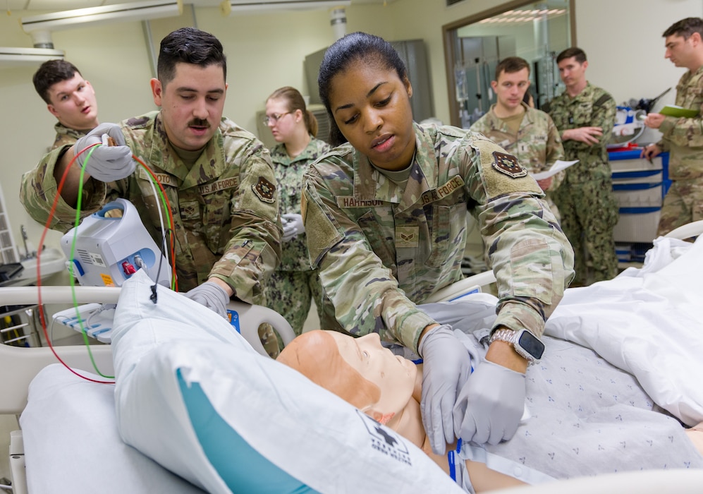 Image of Airmen training.