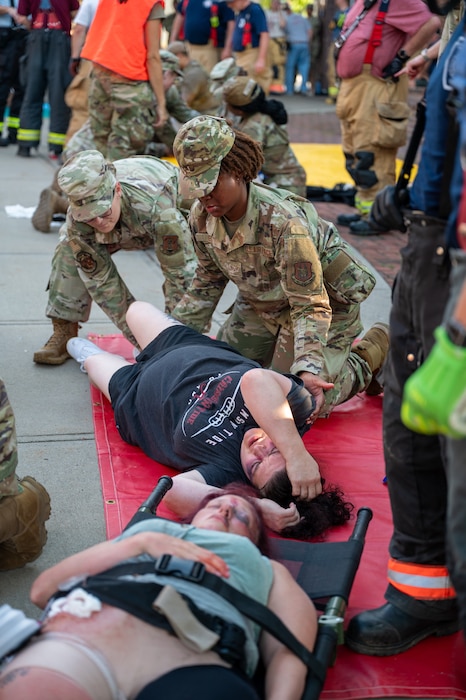 Image of Airmen training.