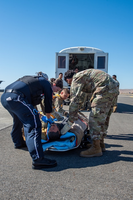 Image of Airmen training.