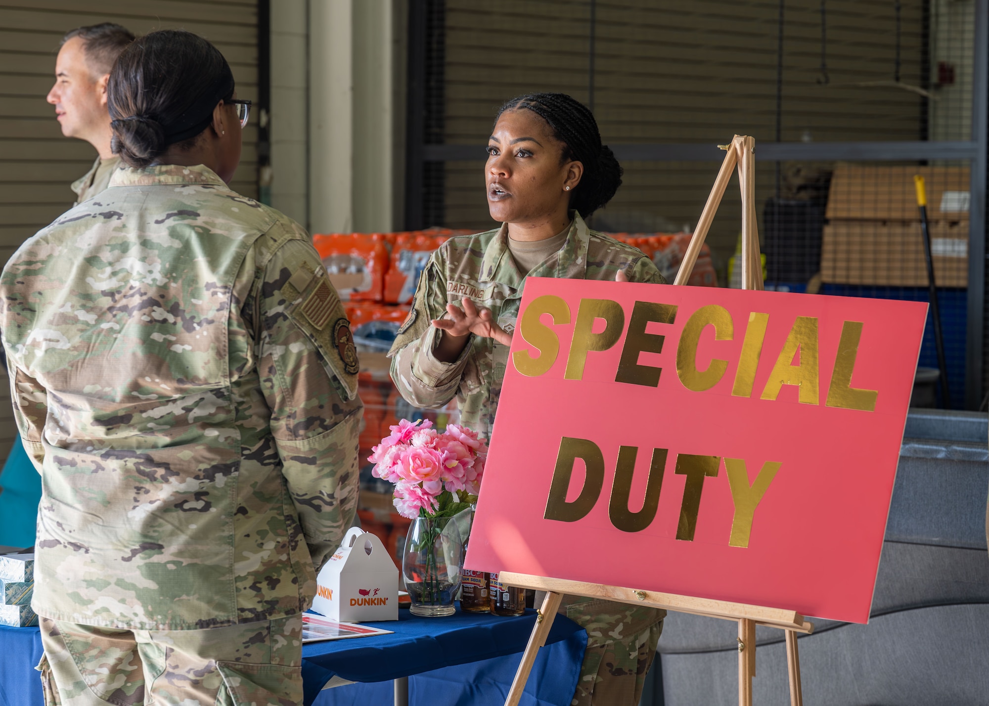 Reservists discuss career fields