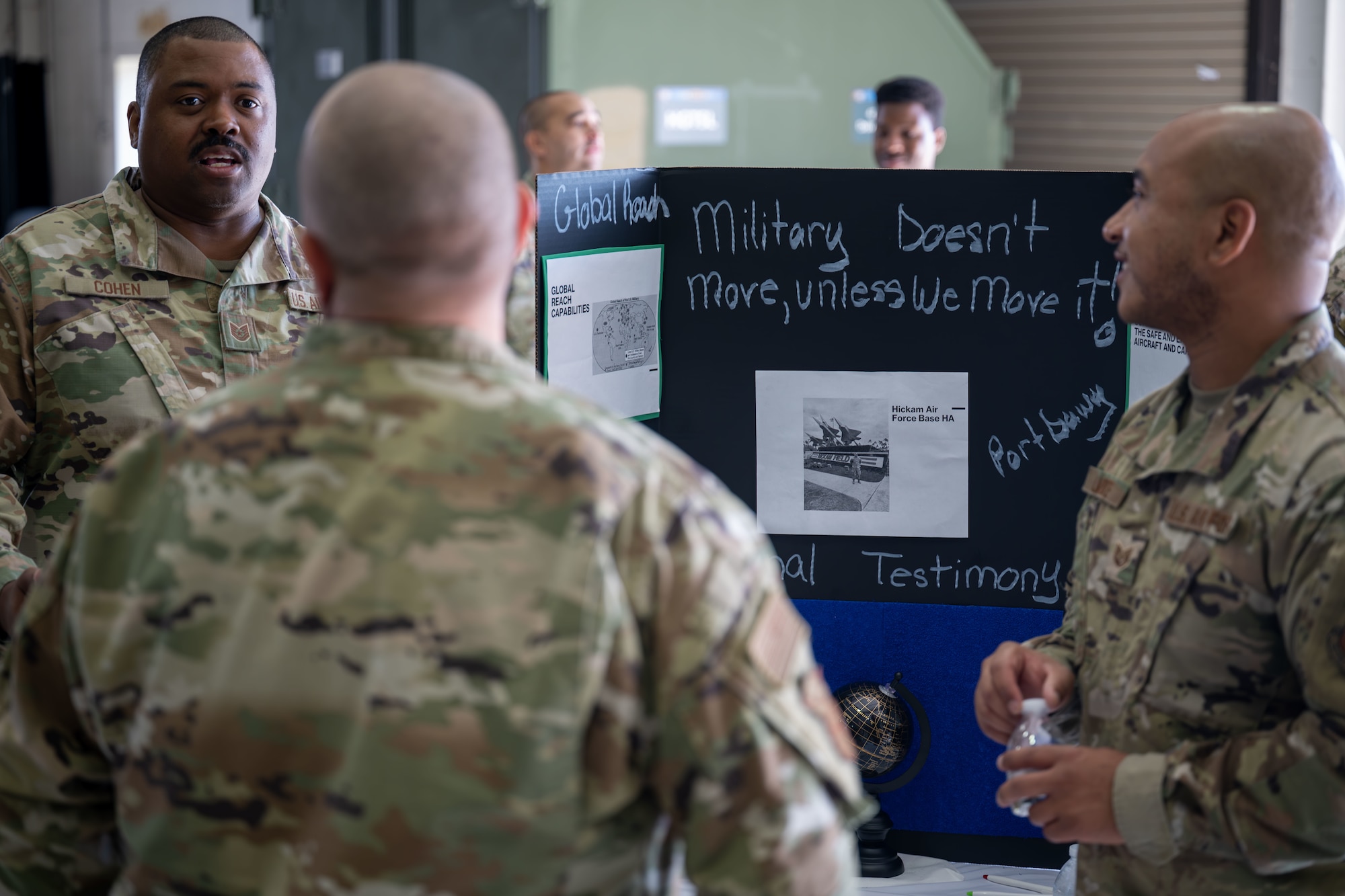 Reservists discuss career fields