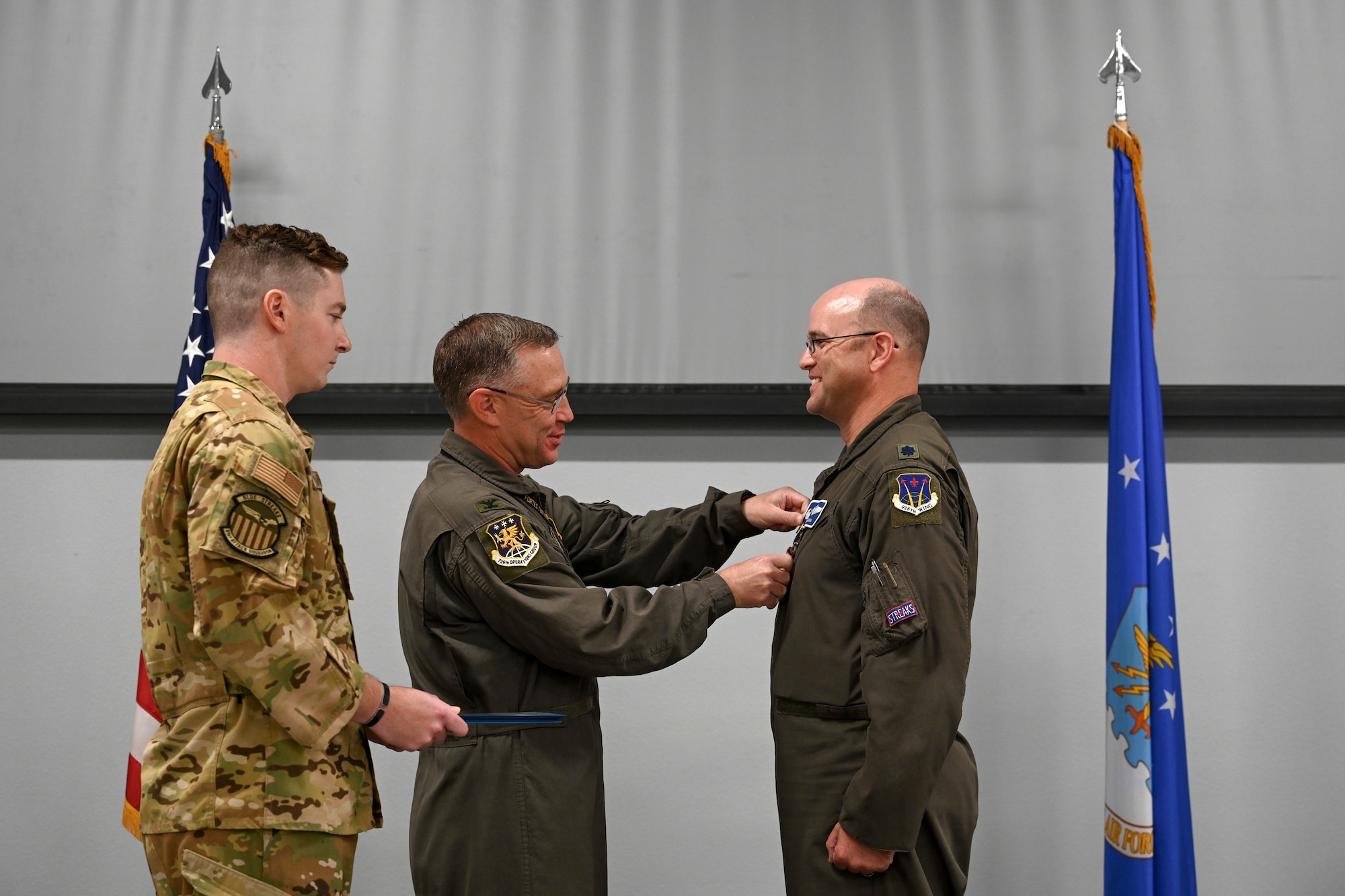 91st ATKS change of command ceremony at Creech Air Force Base, Nevada, August 7, 2025.