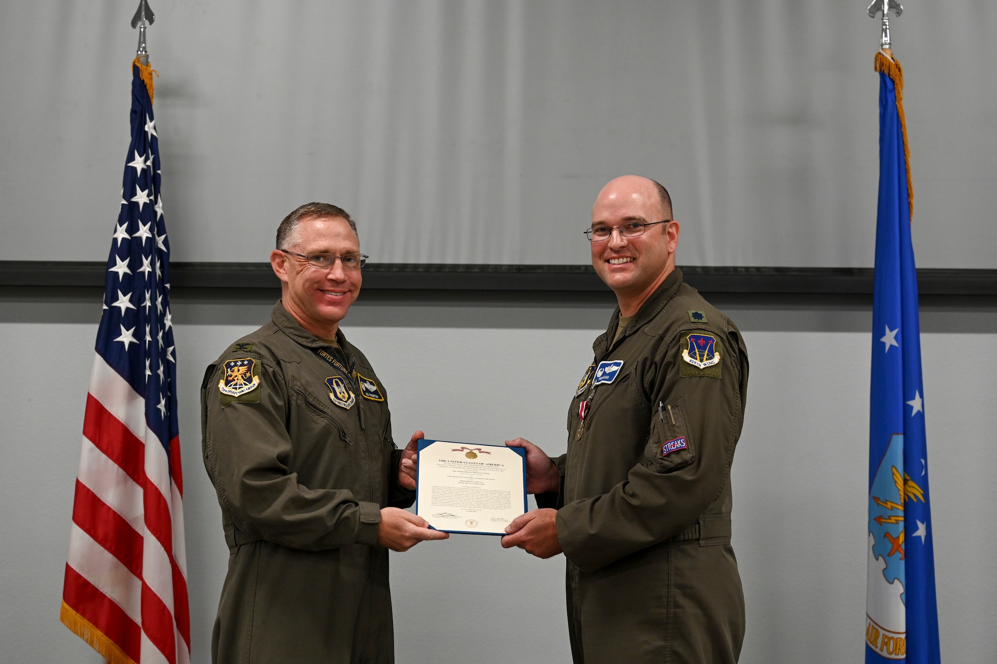 91st ATKS change of command ceremony at Creech Air Force Base, Nevada, August 7, 2025.
