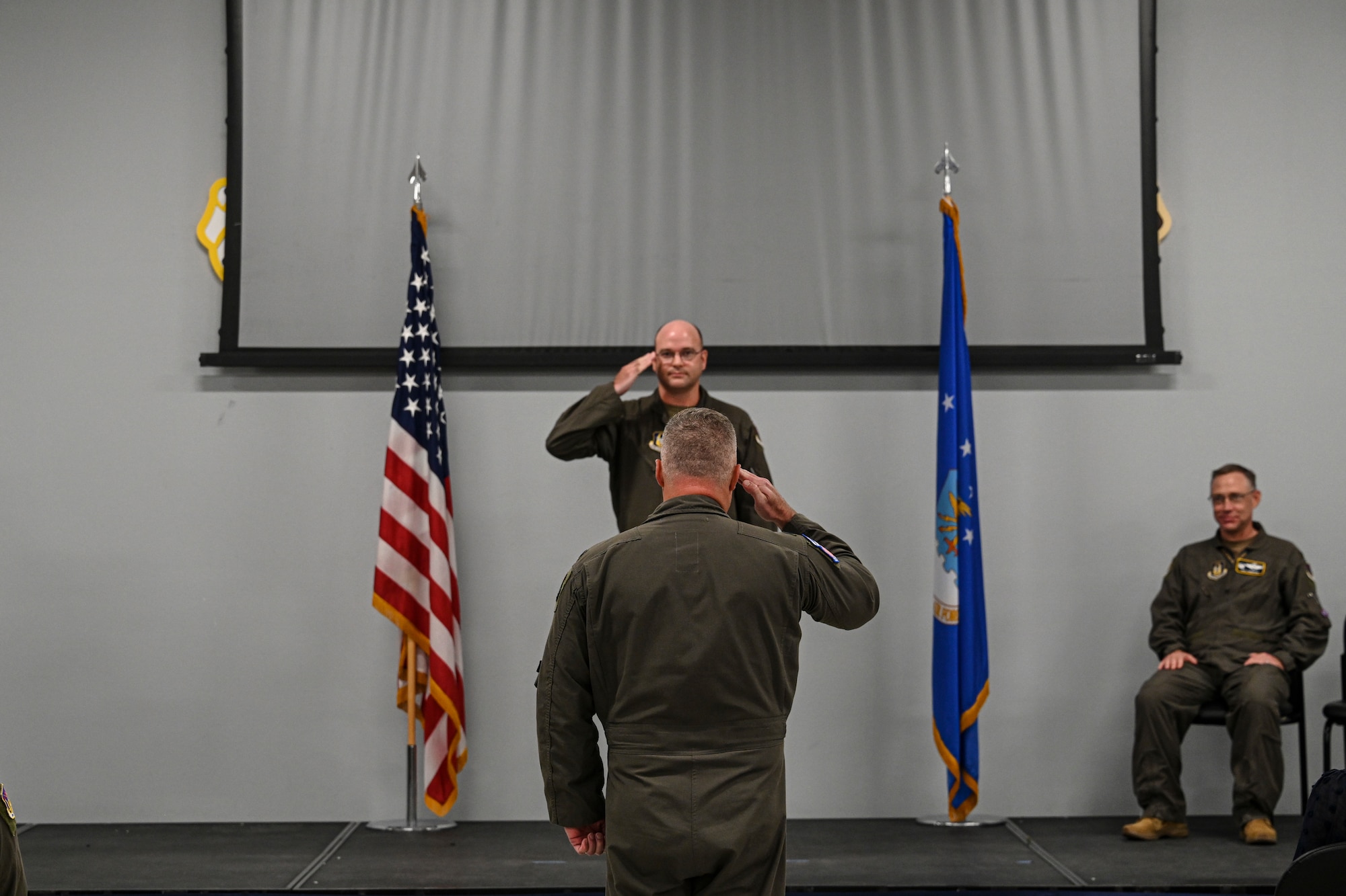 91st ATKS change of command ceremony at Creech Air Force Base, Nevada, August 7, 2025.
