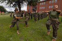 Lejeune High School MCJROTC Visits the ISMT