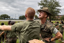 Lejeune High School MCJROTC Visits the ISMT