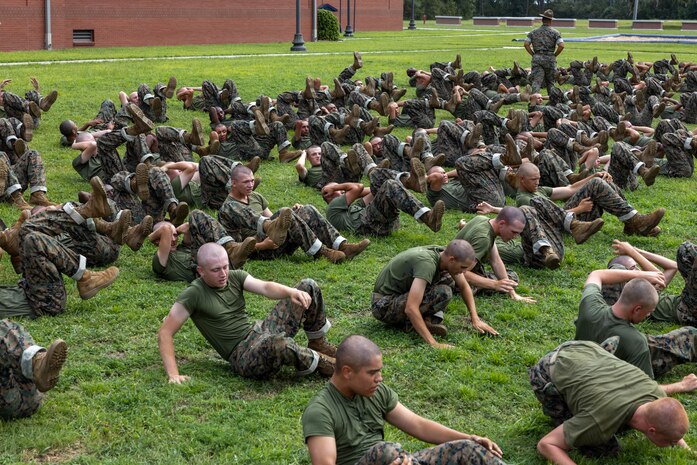 Lejeune High School MCJROTC Visits the ISMT