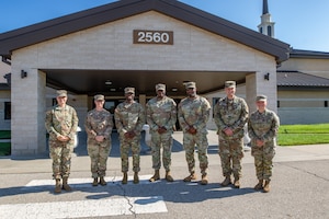 Fort Riley commemorated the 107th birthday of the U.S. Army Warrant Officer Cohort with a series of events held 9 July 2025.The celebration began with a physical training session at Whiteside Track, followed by a Leader Professional Development session and potluck luncheon at Victory Chapel. The events brought together warrant officers from across the installation to honor their legacy, foster camaraderie, and promote professional growth. (U.S. Army photos by Spc. Autumn Johnson)