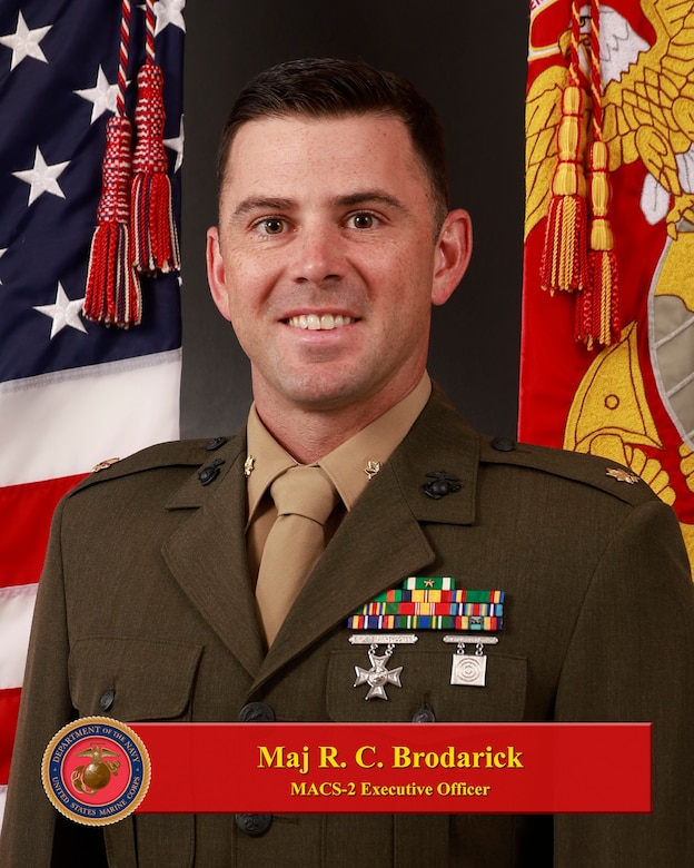 Major Ryan C. Brodarick Command Photograph