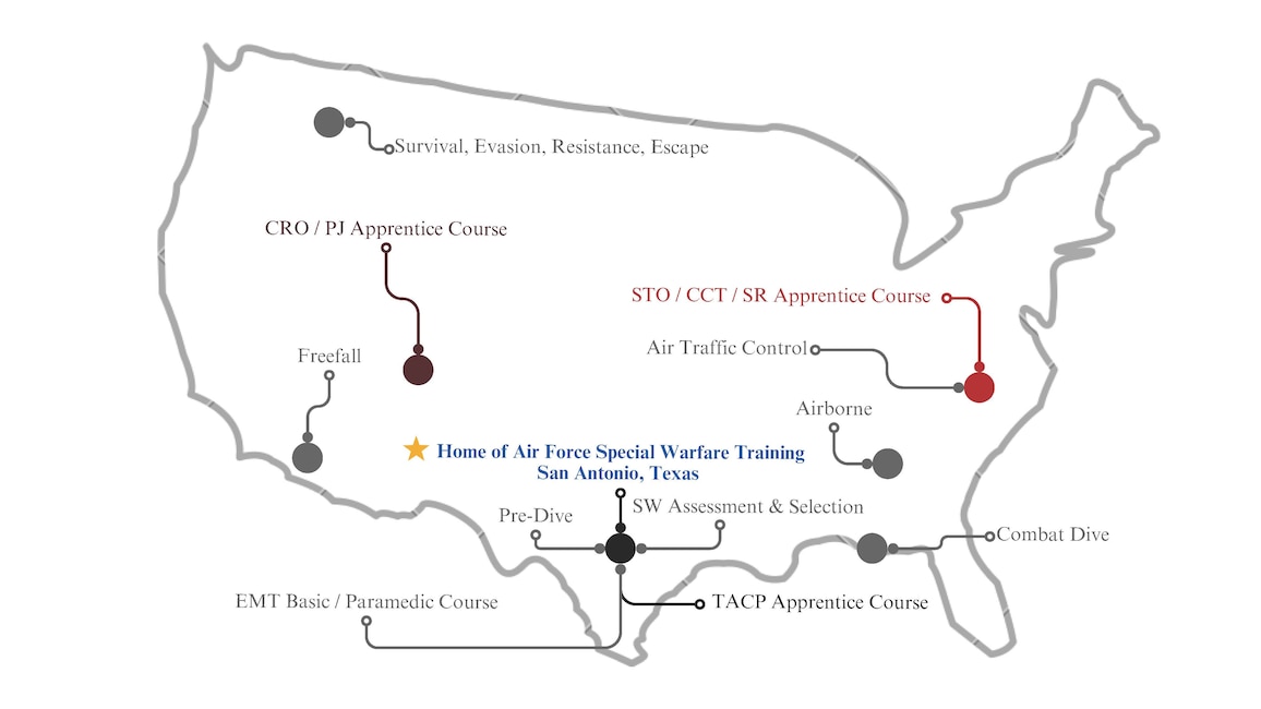 SWTW Training Locations