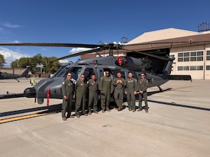 512th RQS Air crew from the August 2 rescue