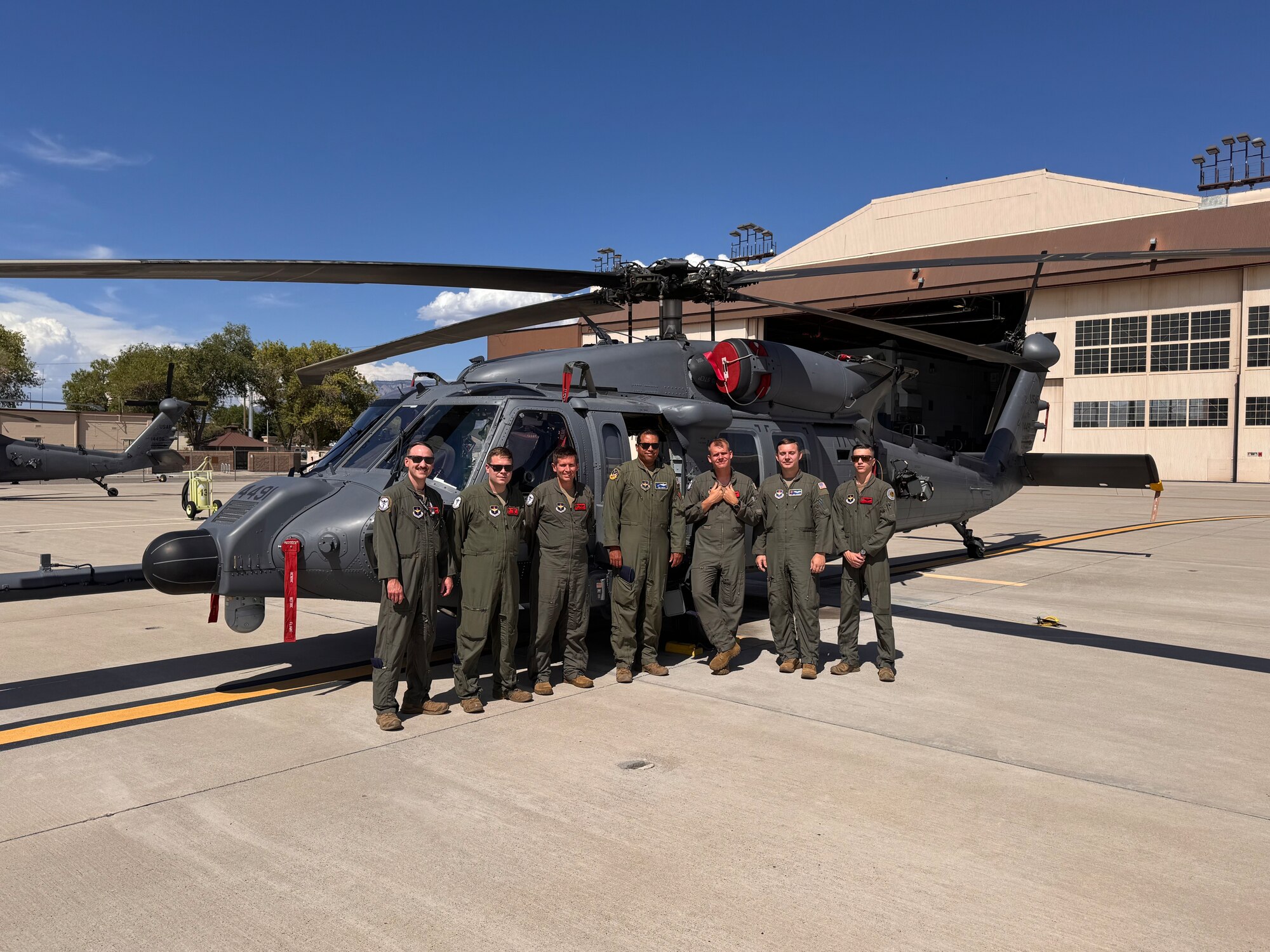512th RQS Air crew from the August 2 rescue
