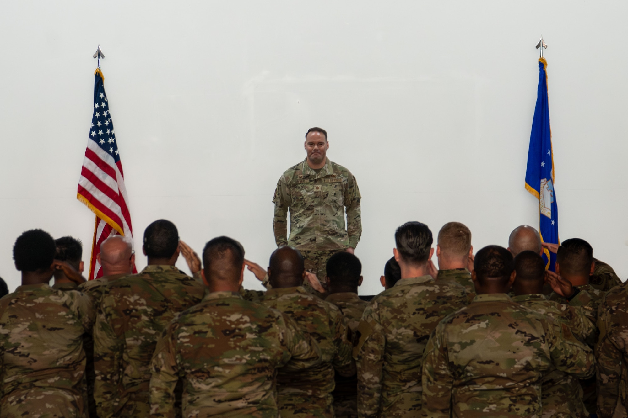 379th Expeditionary Aerial Port Squadron host activation ceremony