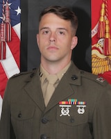 Captain Sterling T. Hampe, Inspector-Instructor, Battery O, 5th Battalion, 14th Marine Regiment