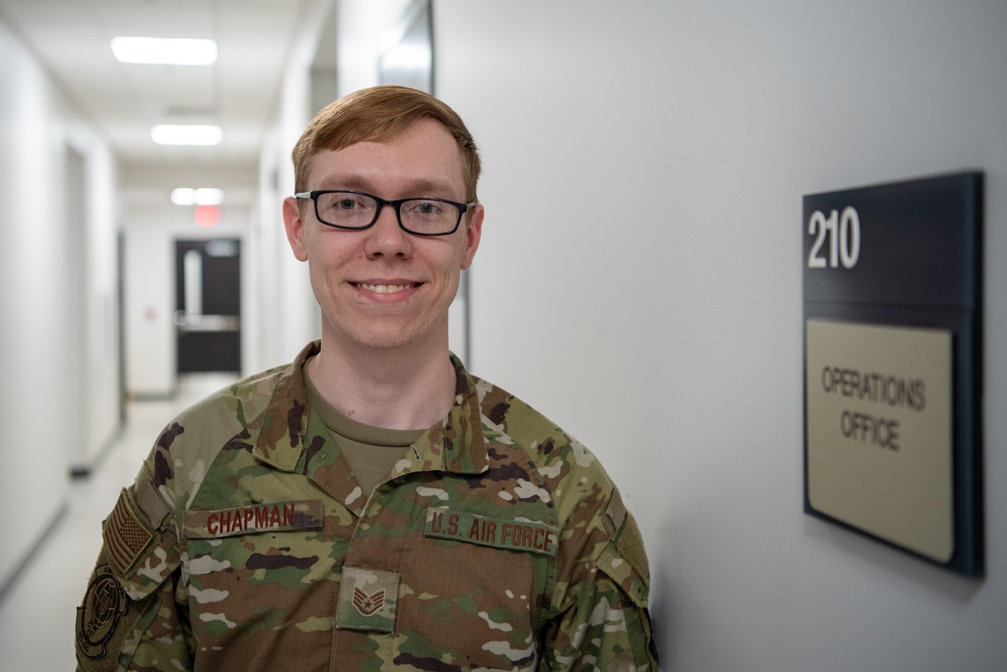 Staff Sgt. Nicholas Chapman, a command-and-control specialist in the Kentucky Air National Guard's 123rd Contingency Response Squadron, has been named the Junior Expeditionary Operations Performer of the Year for 2024 in the National Guard Bureau's Global Air Mobility Support System Awards. The Kentucky Air Guard’s 123rd Contingency Response Support Squadron also was selected as the Expeditionary Operations Unit of the Year for 2024. (U.S. Air National Guard Photo by Phil Speck)
