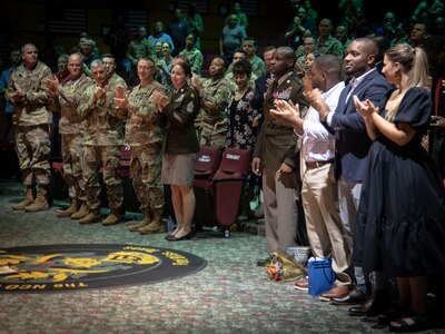 FORT BLISS, Texas — Command Sgt. Maj. Patrick D. Thomas, the Deputy Commandant of the Noncommissioned Officer Leadership Center of Excellence, retired after 32 years of dedicated military service. A retirement ceremony was held on Aug. 8, 2025, to honor his distinguished career.