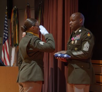 FORT BLISS, Texas — Command Sgt. Maj. Patrick D. Thomas, the Deputy Commandant of the Noncommissioned Officer Leadership Center of Excellence, retired after 32 years of dedicated military service. A retirement ceremony was held on Aug. 8, 2025, to honor his distinguished career.