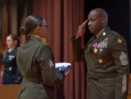 FORT BLISS, Texas — Command Sgt. Maj. Patrick D. Thomas, the Deputy Commandant of the Noncommissioned Officer Leadership Center of Excellence, retired after 32 years of dedicated military service. A retirement ceremony was held on Aug. 8, 2025, to honor his distinguished career.