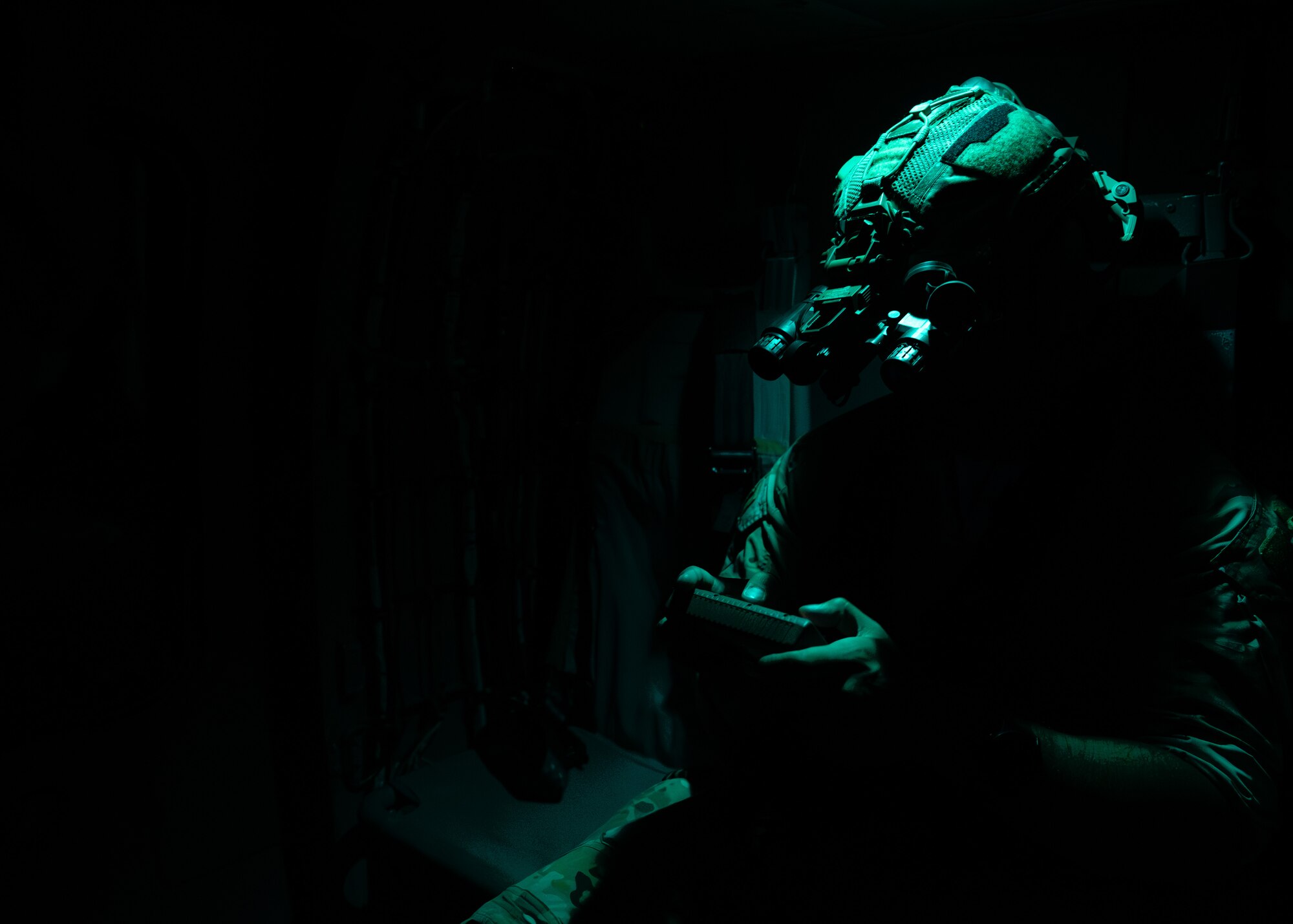 From June 3-6, 2025, U.S. Space Force (USSF), Space Systems Command’s (SSC) Positioning, Navigation, and Timing Systems Delta (PNT SYD), under SSC’s Military Communications and Positioning, Navigation, and Timing Program Executive Office, hosted a Military GPS User Equipment (MGUE) Objective C Demonstration 2 (Demo C2) at Fort Knox, Kentucky, in partnership with Technology Advancement Group (TAG). The three-day event put the newest Joint Modernized Handheld (JMHH) multi-mission tool in the hands of joint and international warfighters during mounted and dismounted day and night operations. The objective of the MGUE Demo C2 was to collect testing data and real-time user feedback from warfighters in simulated combat environments. SSC’s PNT SYD designs, develops, and delivers resilient, interoperable, secure, and cutting-edge PNT capabilities with speed, accuracy, and precision to increase Warfighter readiness and ensure space superiority. (U.S. Air Force photo by Tech. Sgt. Kaleb Mayfield)