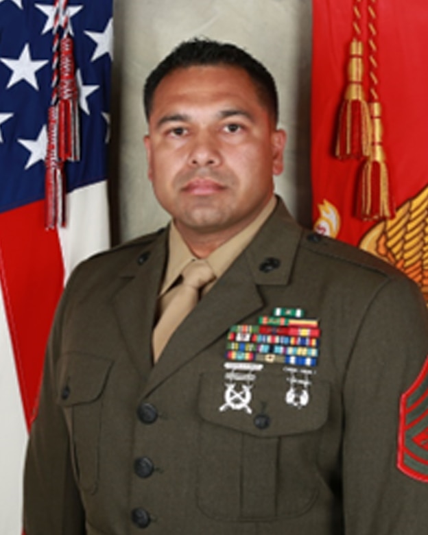 Gunnery Sergeant Rolando N. Segovia, Inspector-Instructor Unit Senior Enlisted Leader, Oscar Battery, 5th Battalion, 14th Marine Regiment