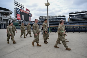 airmen tours baseball stadium