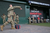 airmen tours baseball stadium