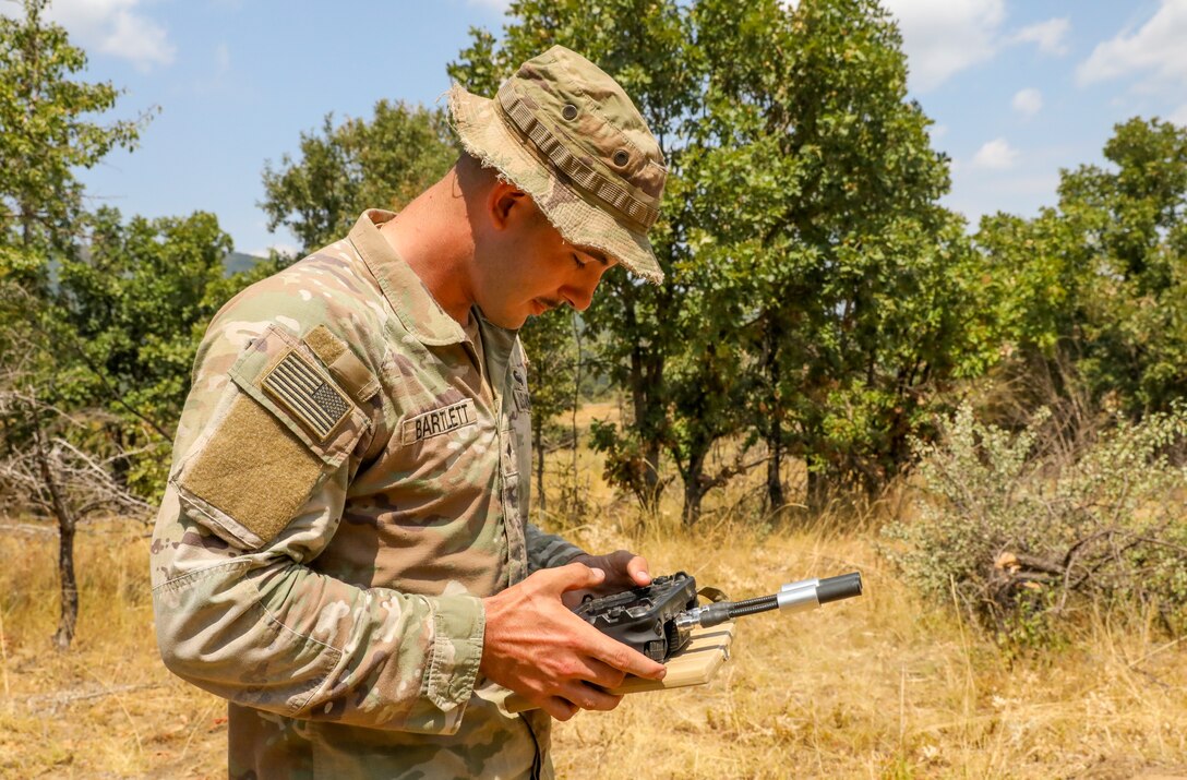 1st Battalion, 26th Infantry Regiment Live Fire Exercise Drone Integration