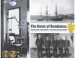FALLS CHURCH, Va. A photo collage highlighting the founding of the Navy Dental Corps of the U.S. Navy Dental Corps. Each year on August 22, Navy Medicine marks the anniversary of the Dental Corps from its beginnings in 1912 to over 1,400 dedicated active duty and reserve dentists representing 17 specialized fields.  Collage features a dental operatory used at Naval Hospital Washington, D.C., early members of Navy dentistry, and the sloop of war  USS Mohican (1883), a ship that regularly employed enlisted dentists prior to the establishment of the Dental Corps. All photographs except for image of USS Mohican are from the BUMED Archives.  The USS Mohican image is from the photographic collection of the Navy History and Heritage Command (NHHC). (U.S. Navy photo collage designed by André B. Sobocinski)