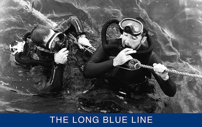 Divers deployed to Vietnam aboard the cutter Point Young. (U.S. Coast Guard)