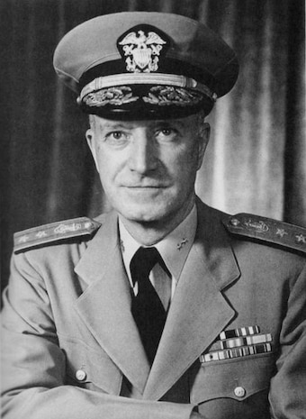 DAHLGREN, Va. – Rear Adm. William “Deak” Parsons served at the Naval Proving Grounds in Dahlgren, Virginia and as the leader of the Ordnance Division of the Manhattan Project during World War II.
