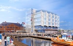 Rendering of the National Coast Guard Museum.