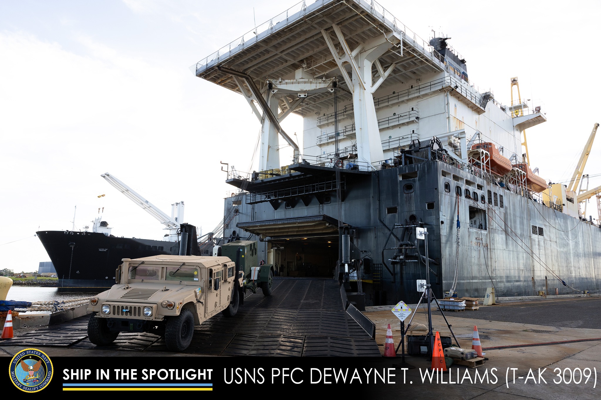 Ship in the Spotlight: USNS PFC Dewayne T. Williams