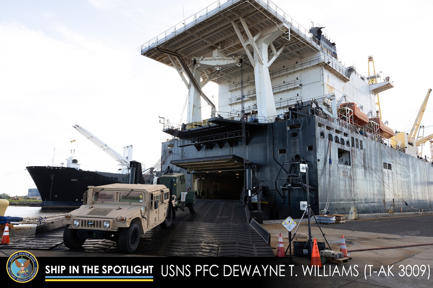 Ship in the Spotlight: USNS PFC Dewayne T. Williams