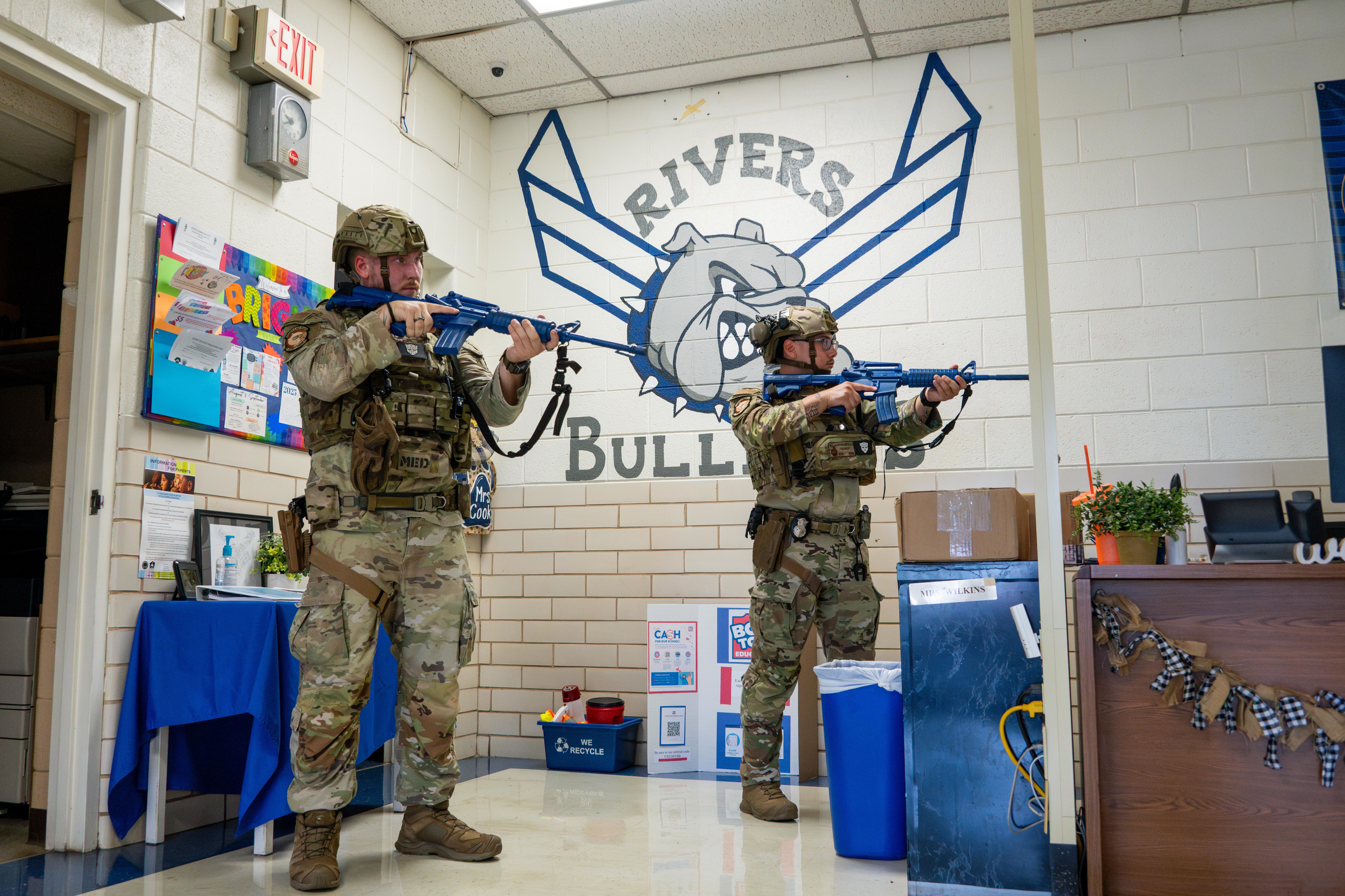 Prepared to protect: Altus AFB conducts active shooter drill