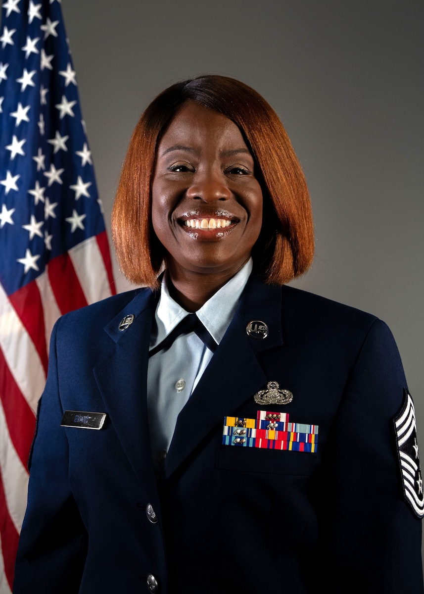 Chief Master Sgt Evans Official Photo