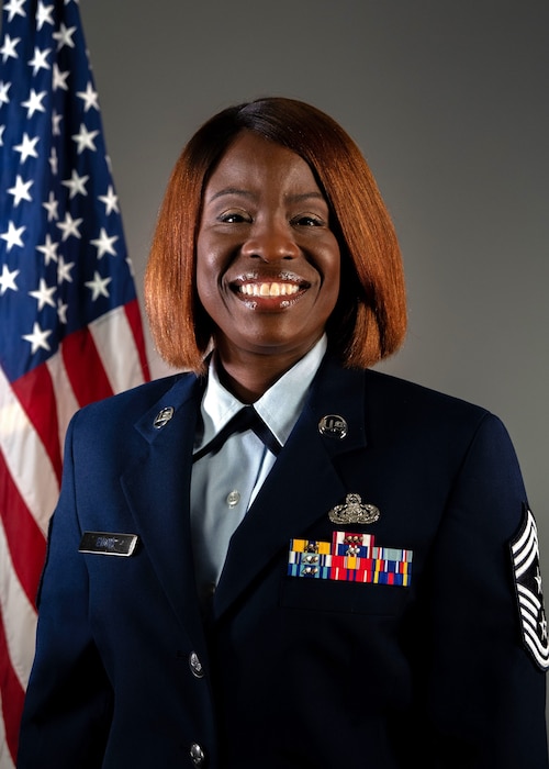 Chief Master Sgt Evans Official Photo