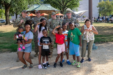 Air National Guard Staff Sgt. Hector Amaya, a security forces officer with the 113th Squadron, was patrolling the National Mall with fellow airmen when he witnessed a Park Police officer being assaulted while directing traffic on August 16.