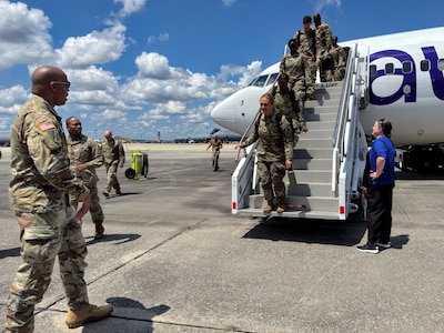 Georgia Army Guard Soldiers Return from Central Europe Deployment