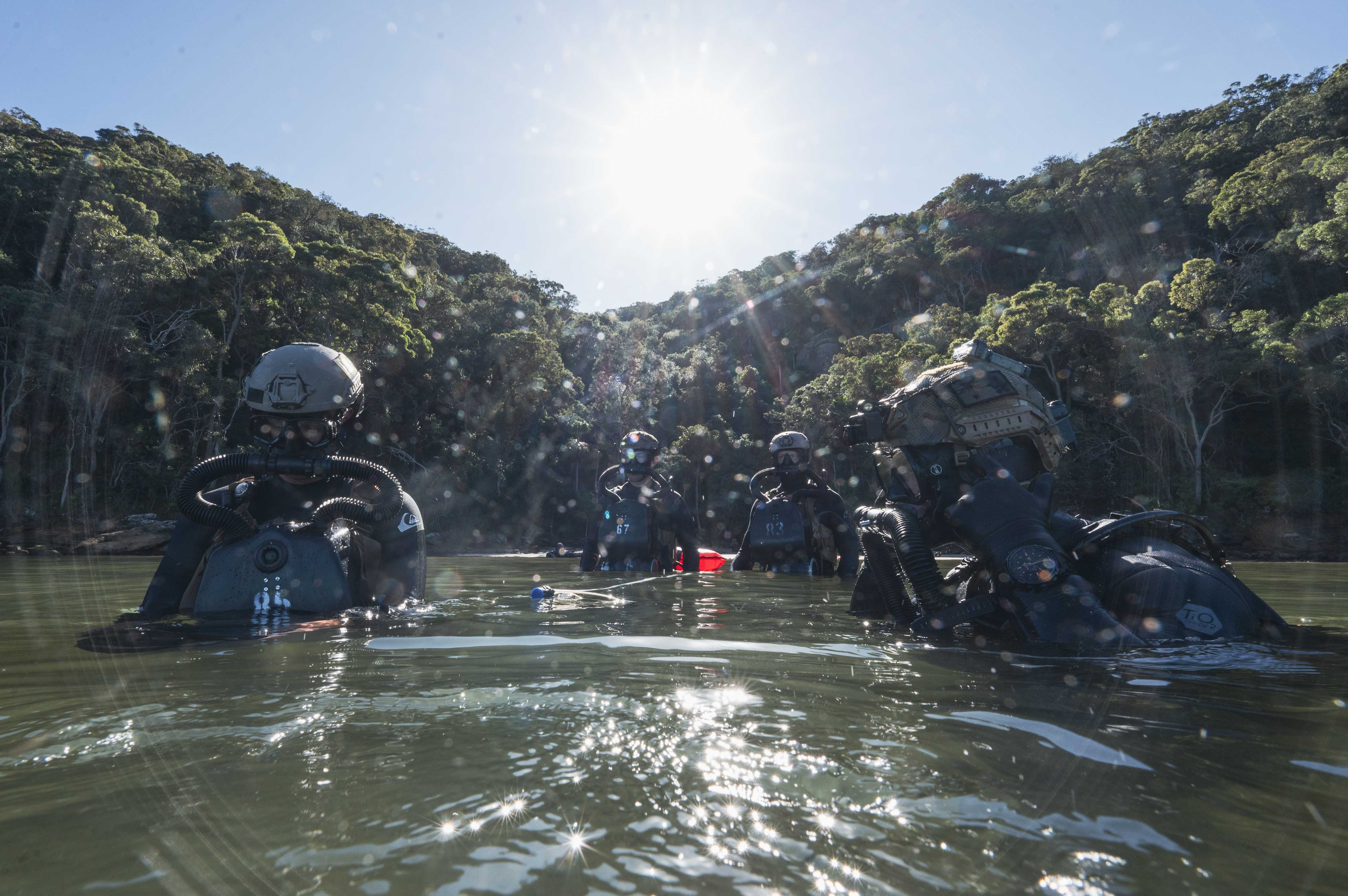 Navy SEALs and Marine Raiders Enhance Combat Readiness during joint training as part of Exercise Talisman Sabre 25.