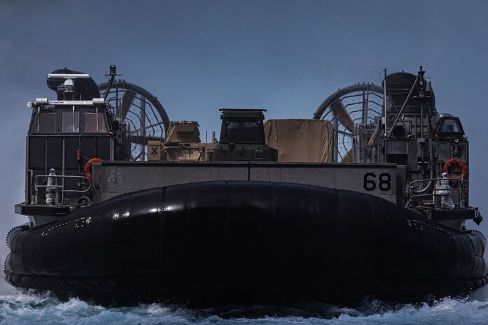 22nd MEU(SOC) | LCAC Onboard Operations Aboard USS San Antonio