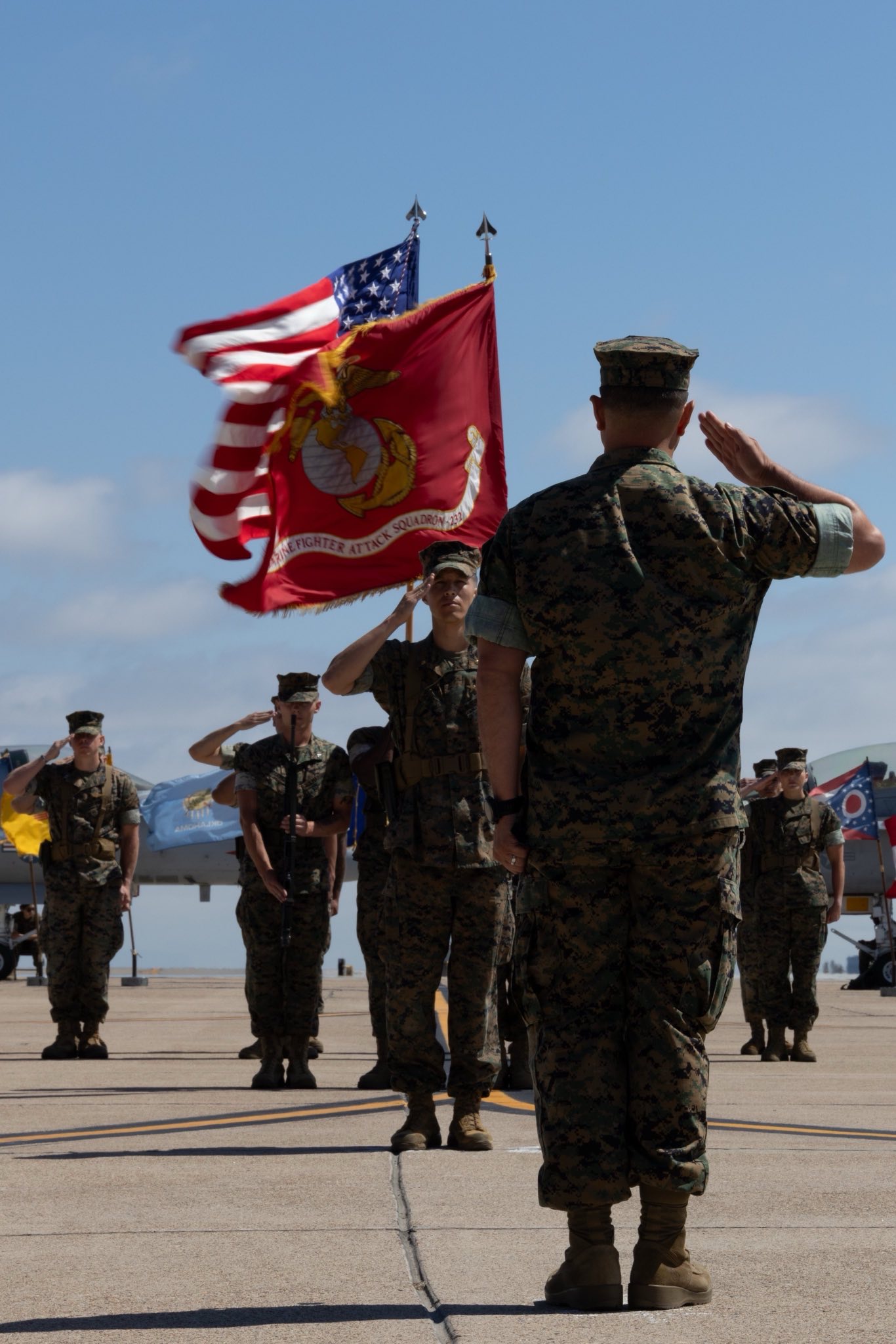 VMFA-232 Centennial Ceremony