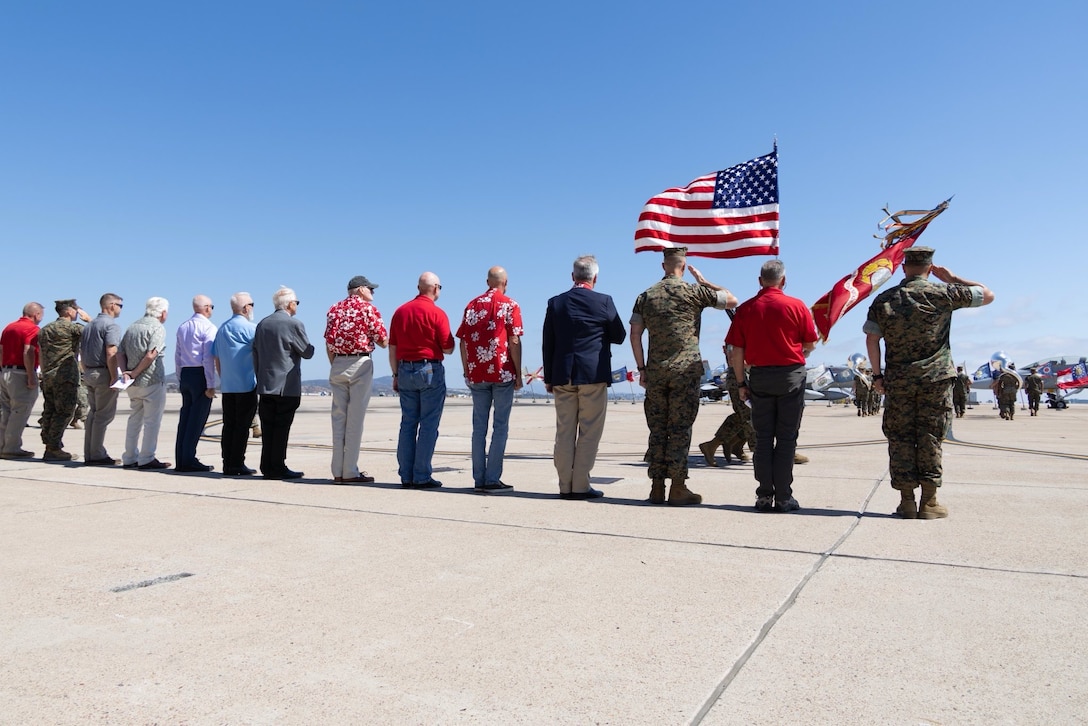 VMFA-232 Centennial Ceremony