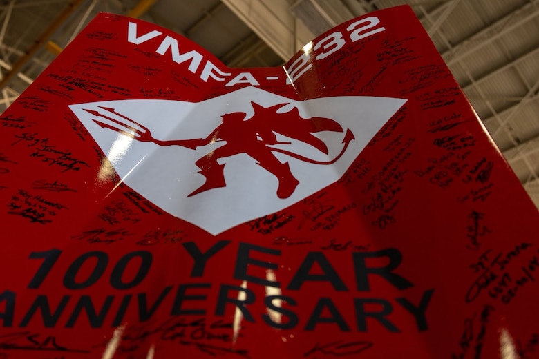 VMFA-232 Centennial Ceremony